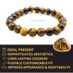 Tiger Eye Single Stone Bracelet - Image 4