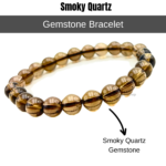 Smoky Quartz Single Stone Bracelet - Image 2