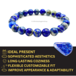 Lapis Lazuli Single Stone Bracelet - Image 3