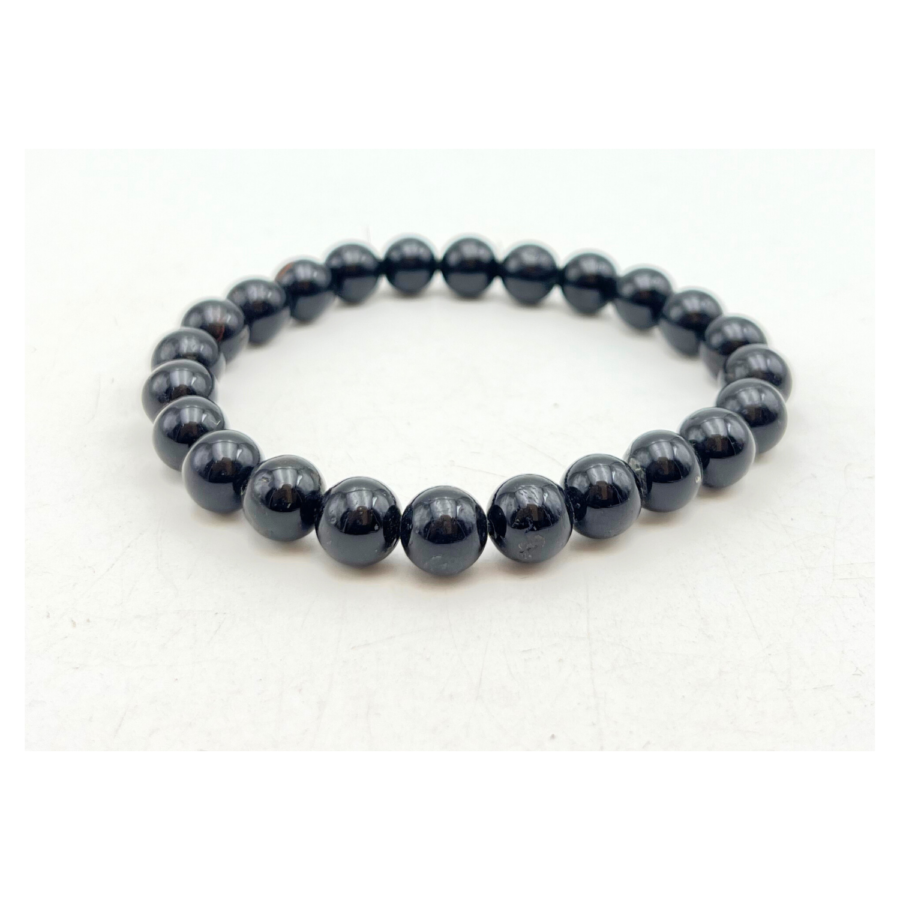 Black Tourmaline Single Stone Bracelet