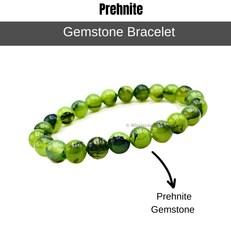 Prehnite Single Stone Bracelet - Image 2