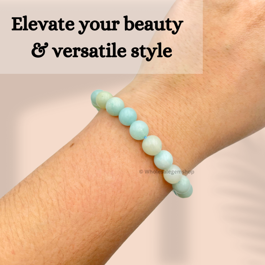 Amazonite Single Stone Bracelet - Image 5