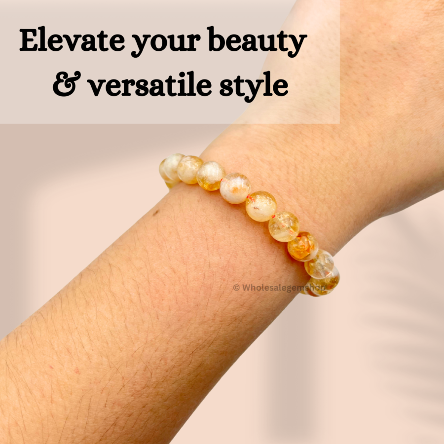 Citrine Single Stone Bracelet - Image 5