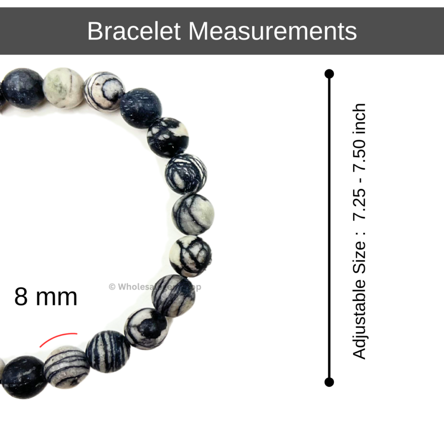 Picasso Jasper Single Stone Bracelet - Image 3