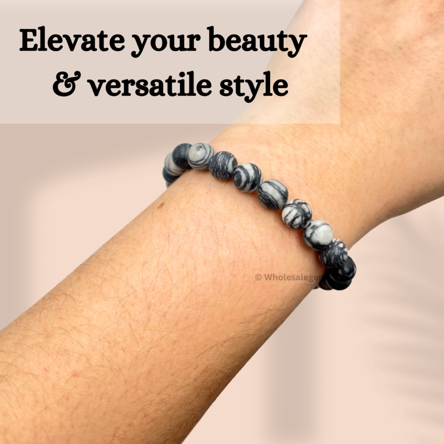 Picasso Jasper Single Stone Bracelet - Image 5
