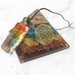 Seven Chakra With Necklace Pyramid
