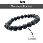 Lava Single Stone Bracelet - Image 2