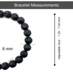 Lava Single Stone Bracelet - Image 3