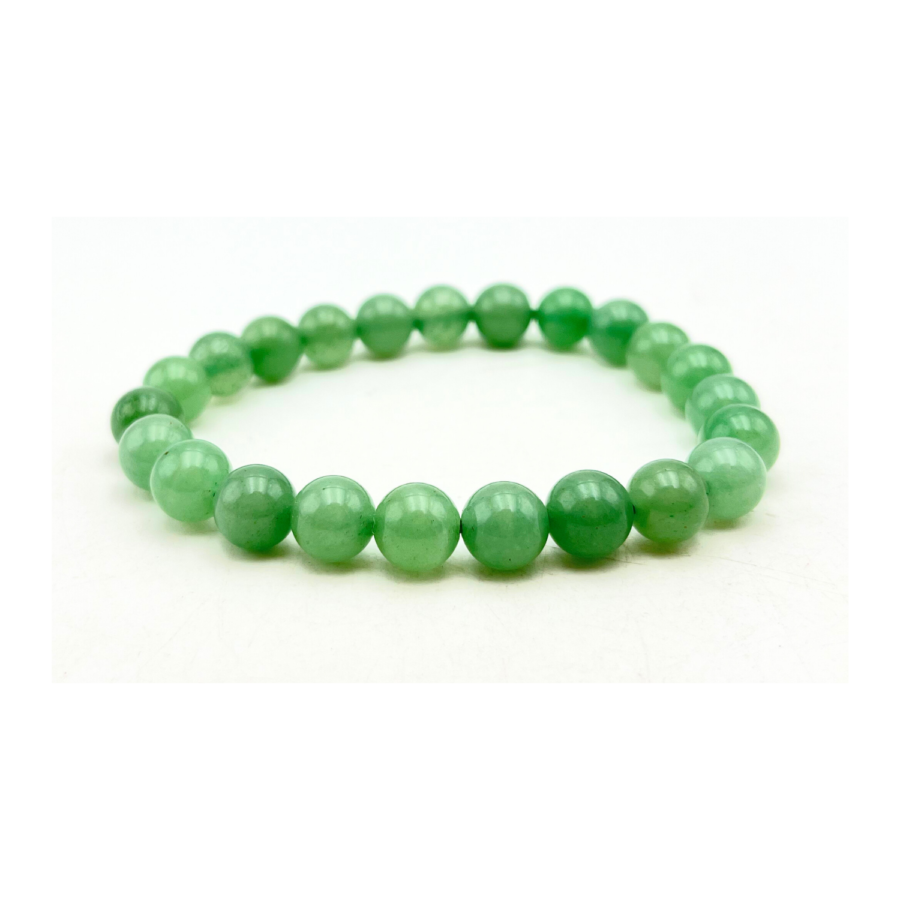 Green Aventurine Single Stone Bracelet