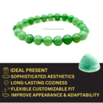Green Aventurine Single Stone Bracelet - Image 4