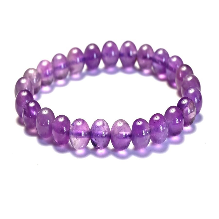Amethyst Single Stone Bracelet