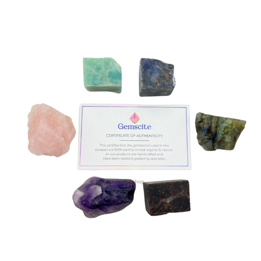 Anxiety Crystals Raw Stone Set - Image 4