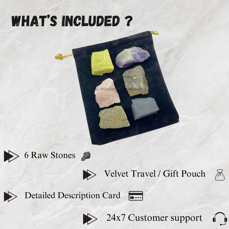 Sleep Crystals Raw Stone Set - Image 6