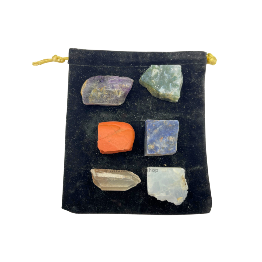 Diabetic Support Crystals Raw Stone Set - Image 5