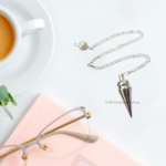 Silver Cone With Ring Head Metal Pendulums - Image 3