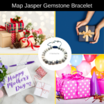 Map Jasper Single Stone Dori Bracelet - Image 7