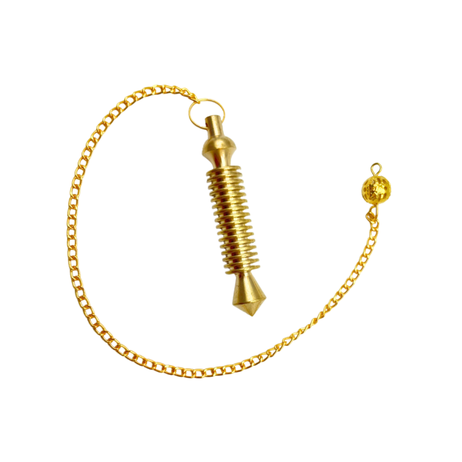 Double Isis 16 Ring With Plate Metal Pendulums