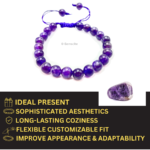 Amethyst Single Stone Dori Bracelet - Image 4