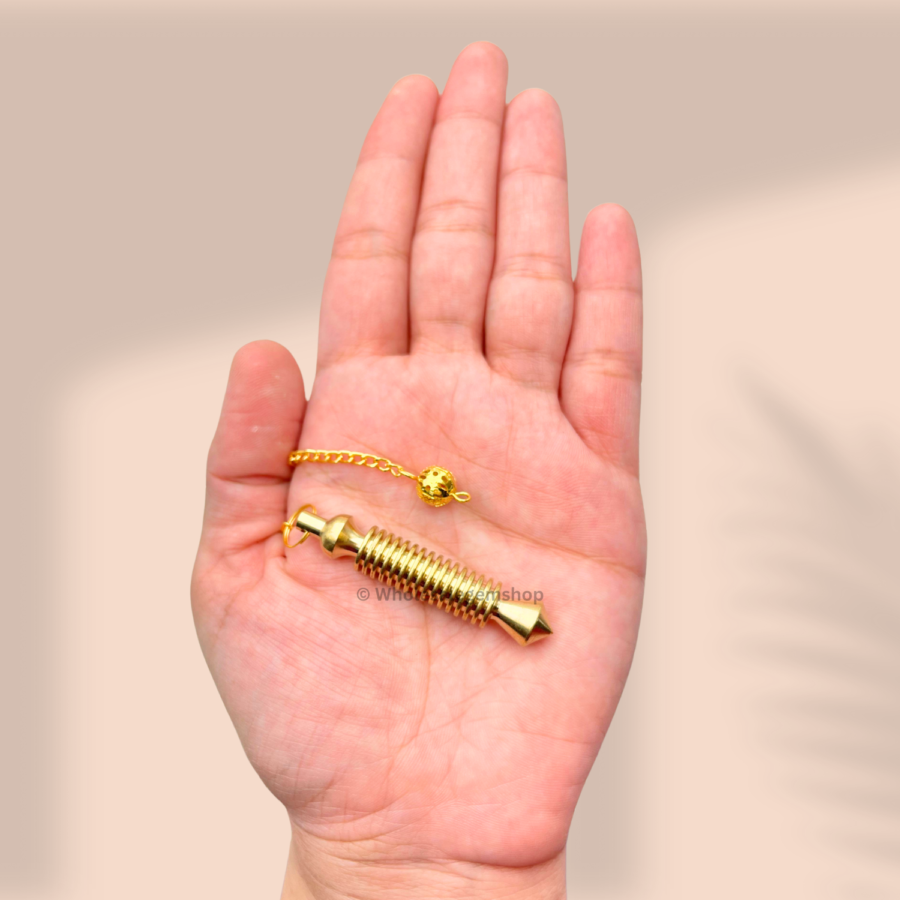 Double Isis 16 Ring With Plate Metal Pendulums - Image 5
