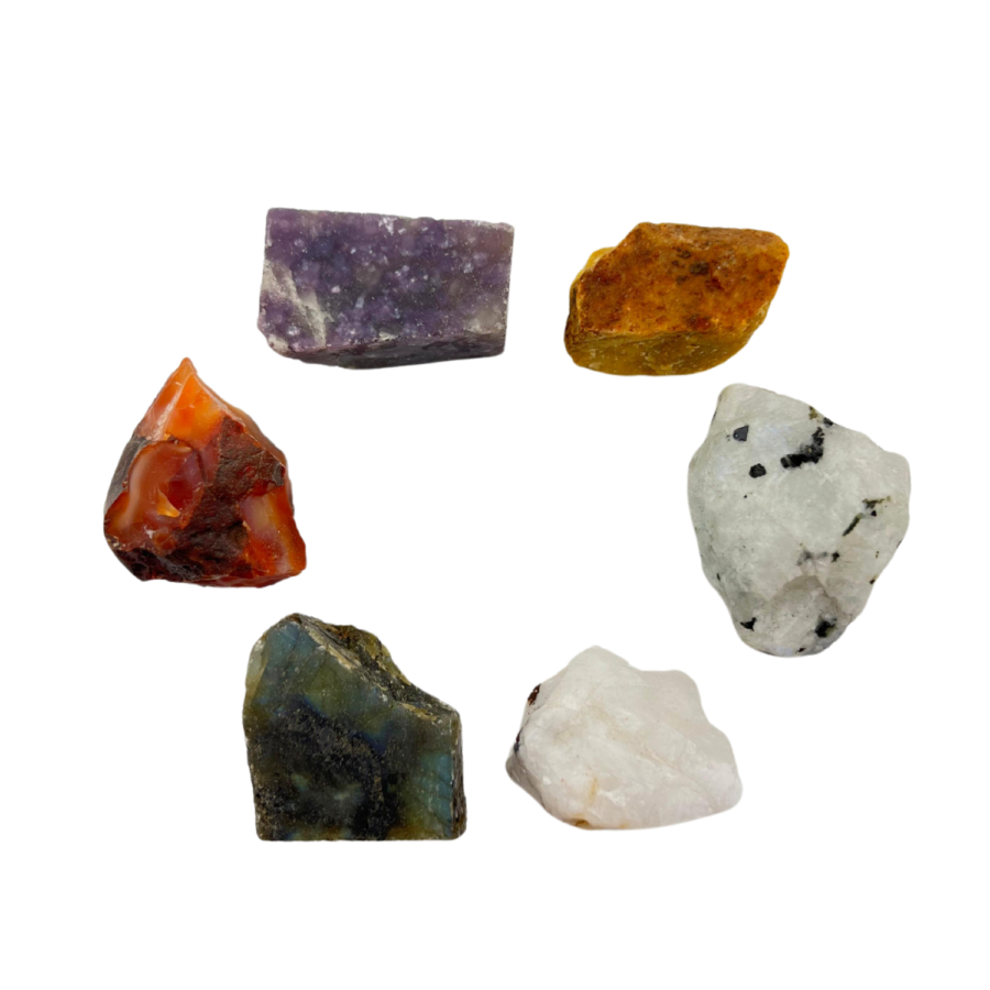 Teenagers Crystals Raw Stone Set