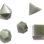 Blue Aventuurine Sacred Geometry Set - Image 2