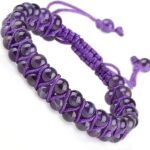 Amethyst Double Layer Dori Bracelet