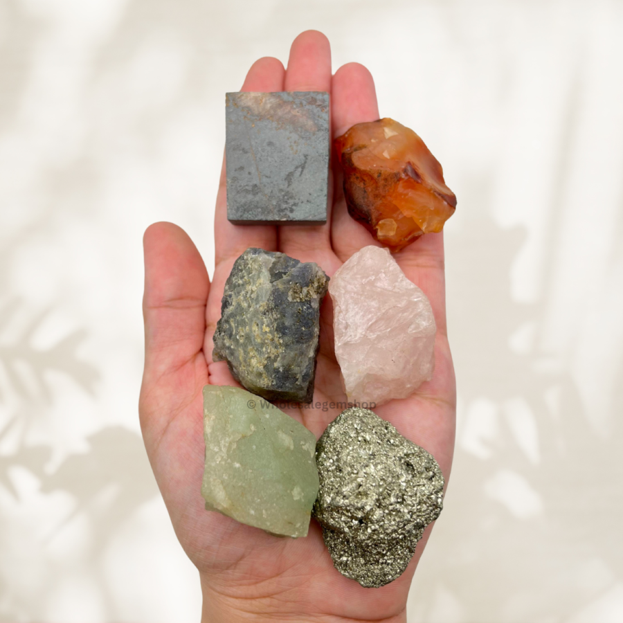 Motivation & Self Belief  Crystals Raw Stone Set - Image 2