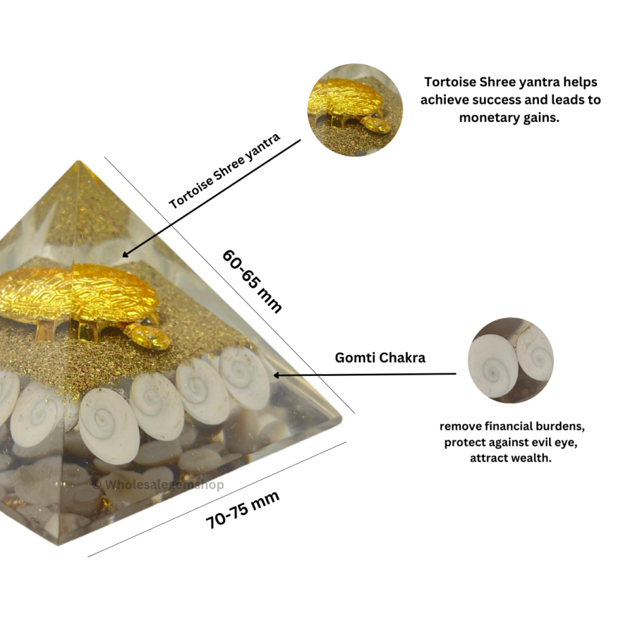 Gomati Chakra Pyramid - Turtle - Image 3