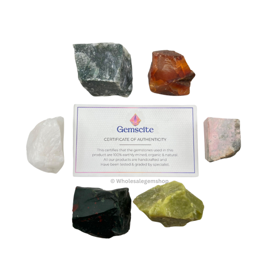 Immunity System Booster  Crystals Raw Stone Set - Image 4
