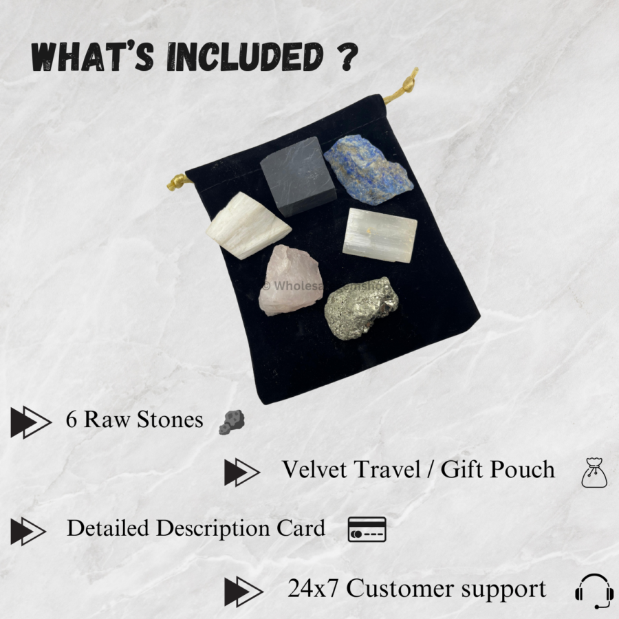 New Home Crystals Raw Stone Set - Image 6