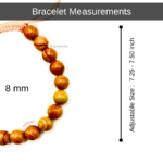 Yellow Jasper Single Stone Dori Bracelet - Image 3