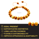Yellow Jasper Single Stone Dori Bracelet - Image 5