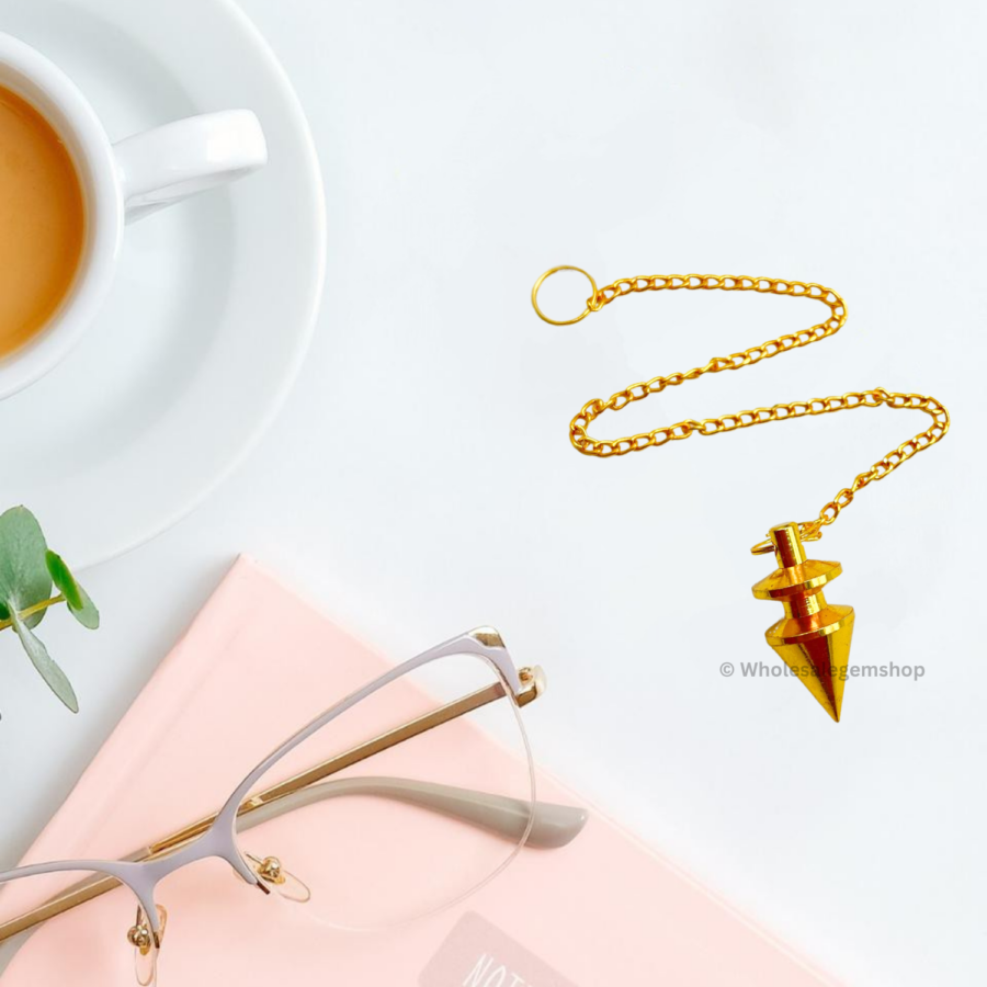 Cone With Ring Plate - Small Metal Pendulums - Image 3