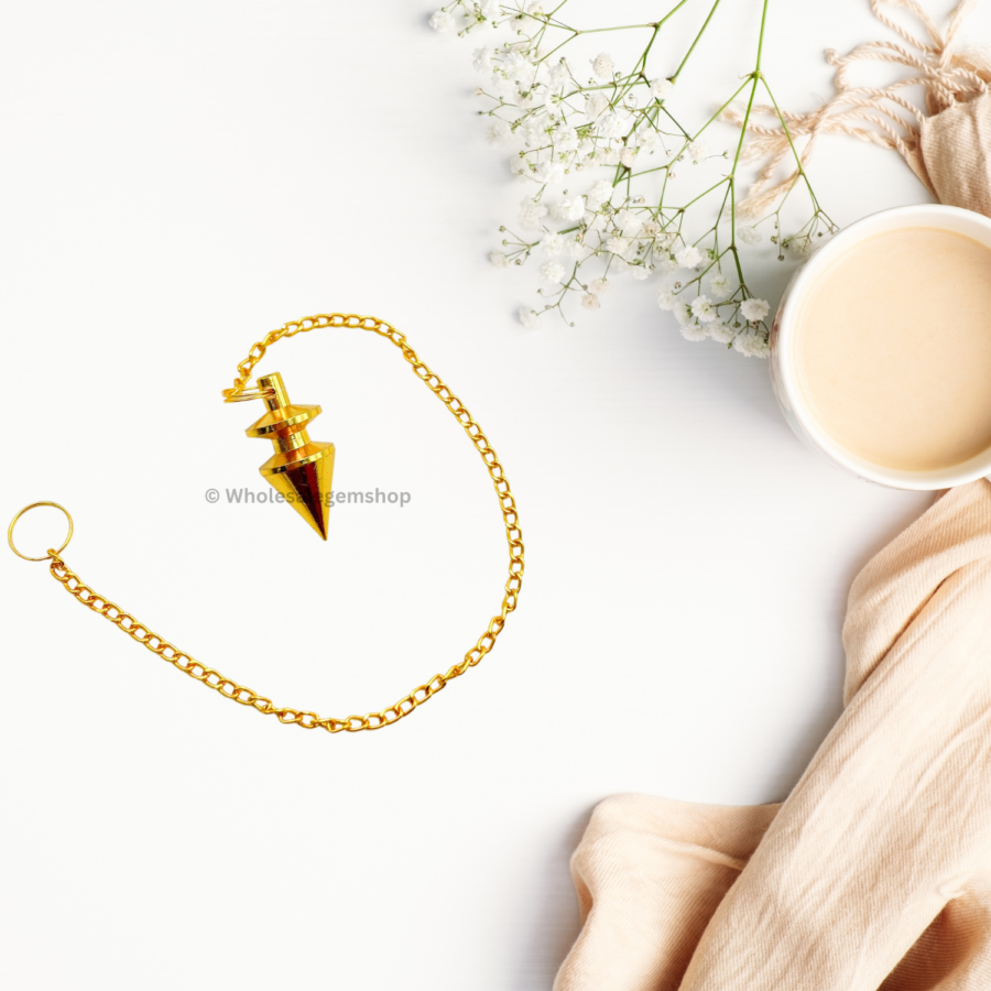 Cone With Ring Plate - Small Metal Pendulums - Image 4