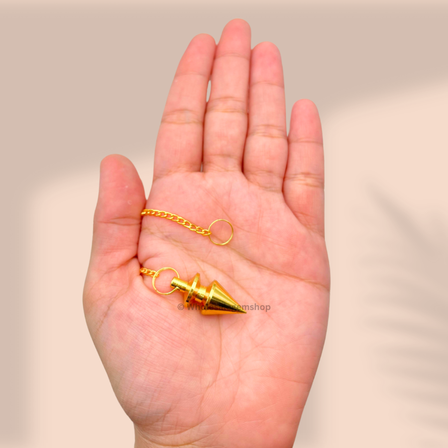 Cone With Ring Plate - Small Metal Pendulums - Image 5