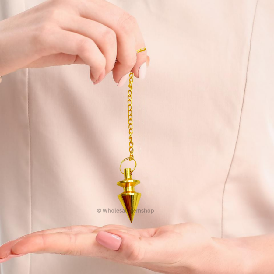 Cone With Ring Plate - Small Metal Pendulums - Image 7