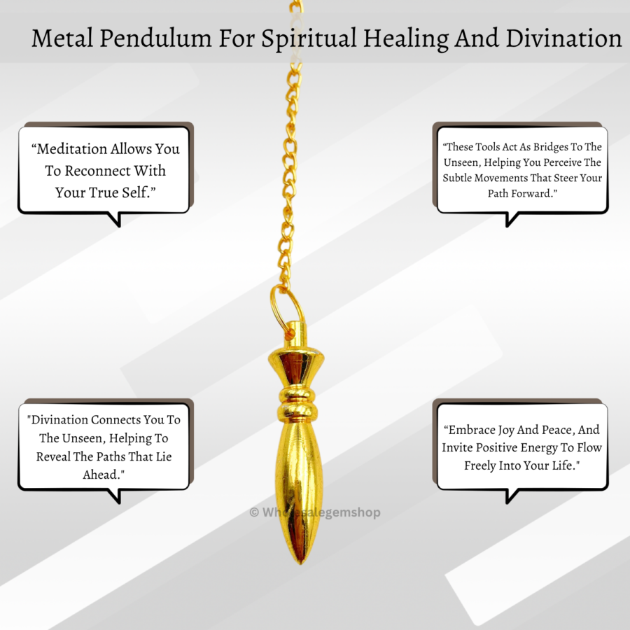 Egyptian Karnak - Gold-55 Metal Pendulums - Image 6