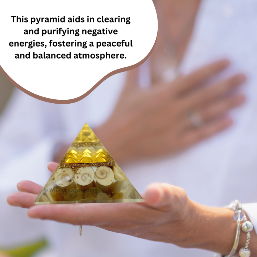 Gomati Chakra Pyramid - 9 Pyramid Plate - Image 5
