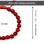 Carnelian Single Stone Dori Bracelet - Image 3