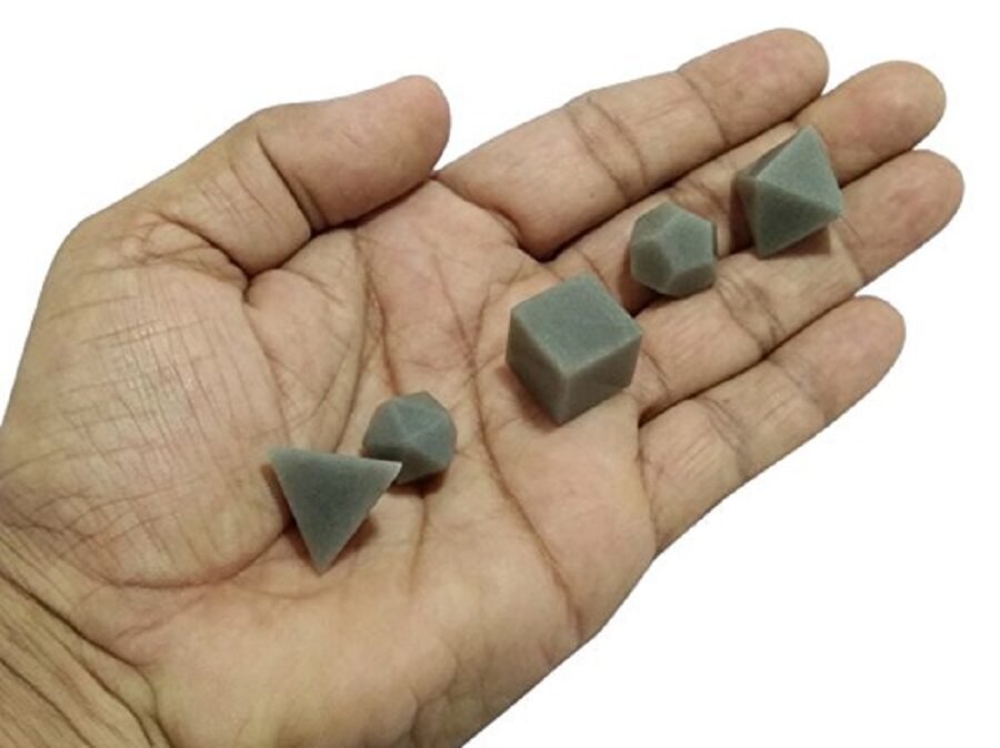 Blue Aventuurine Sacred Geometry Set - Image 4