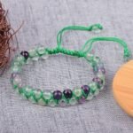 Multi Fluorite Double Layer Dori Bracelet - Image 4