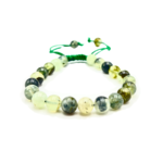 Prehnite Single Stone Dori Bracelet