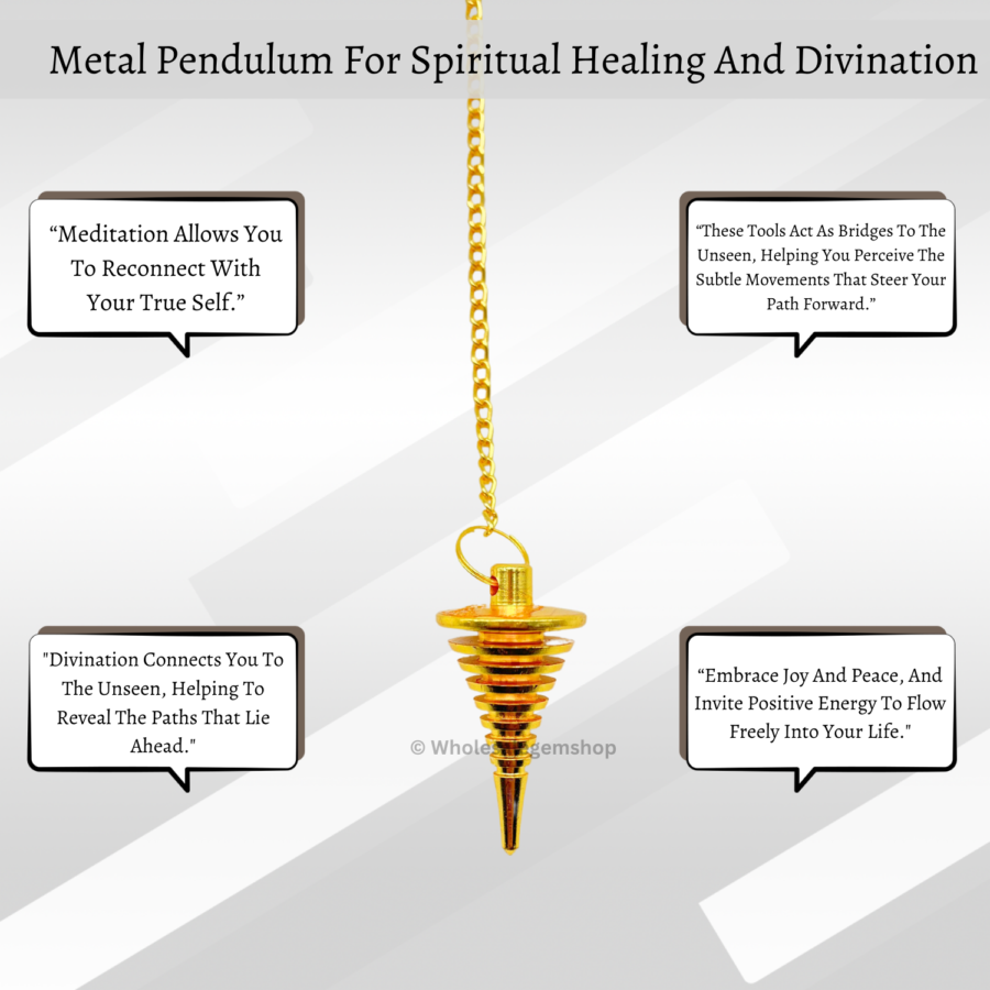 Hard Coil Vertical Metal Pendulums - Image 6