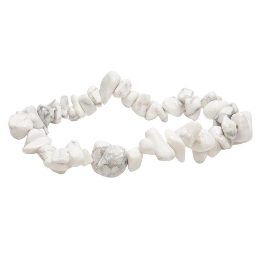Howlite Chips Bracelets
