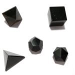 Smoky Obsidian Sacred Geometry Set - Image 3