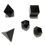 Smoky Obsidian Sacred Geometry Set - Image 5