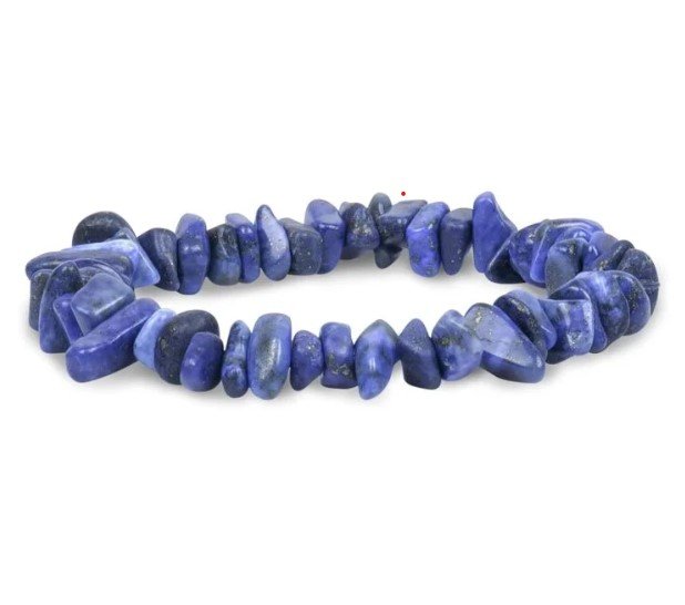 Lapis Lazuli Chips healing crystal bracelets