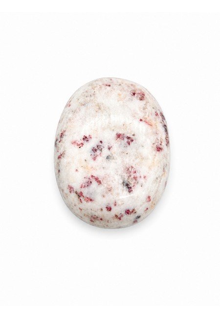 Cinnabarite Palm Stone
