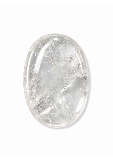 Clear Quartz Palm Stone