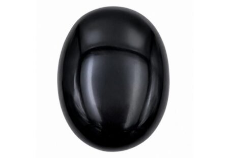 Black Obsidian Palm Stone